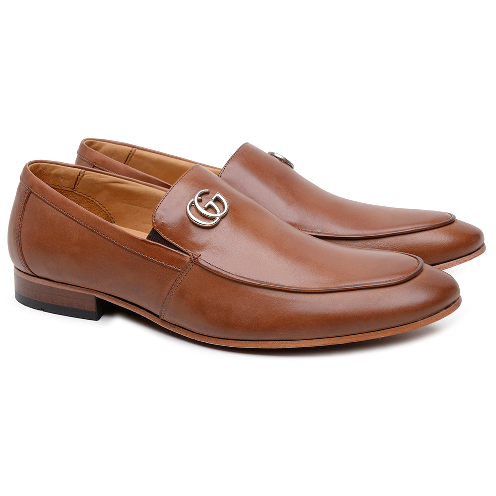 Gucci Italy "GG" Mini Caramelo