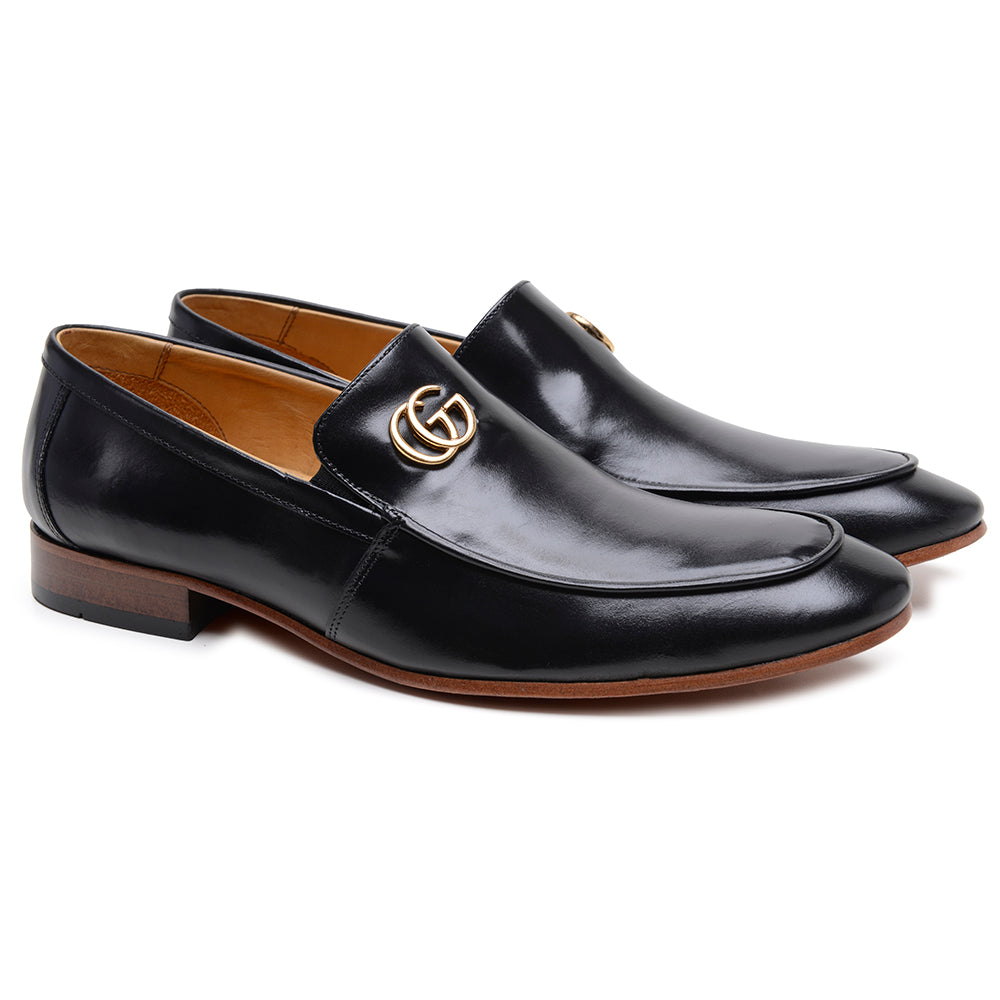 Gucci Italy "GG" Mini Black Verniz