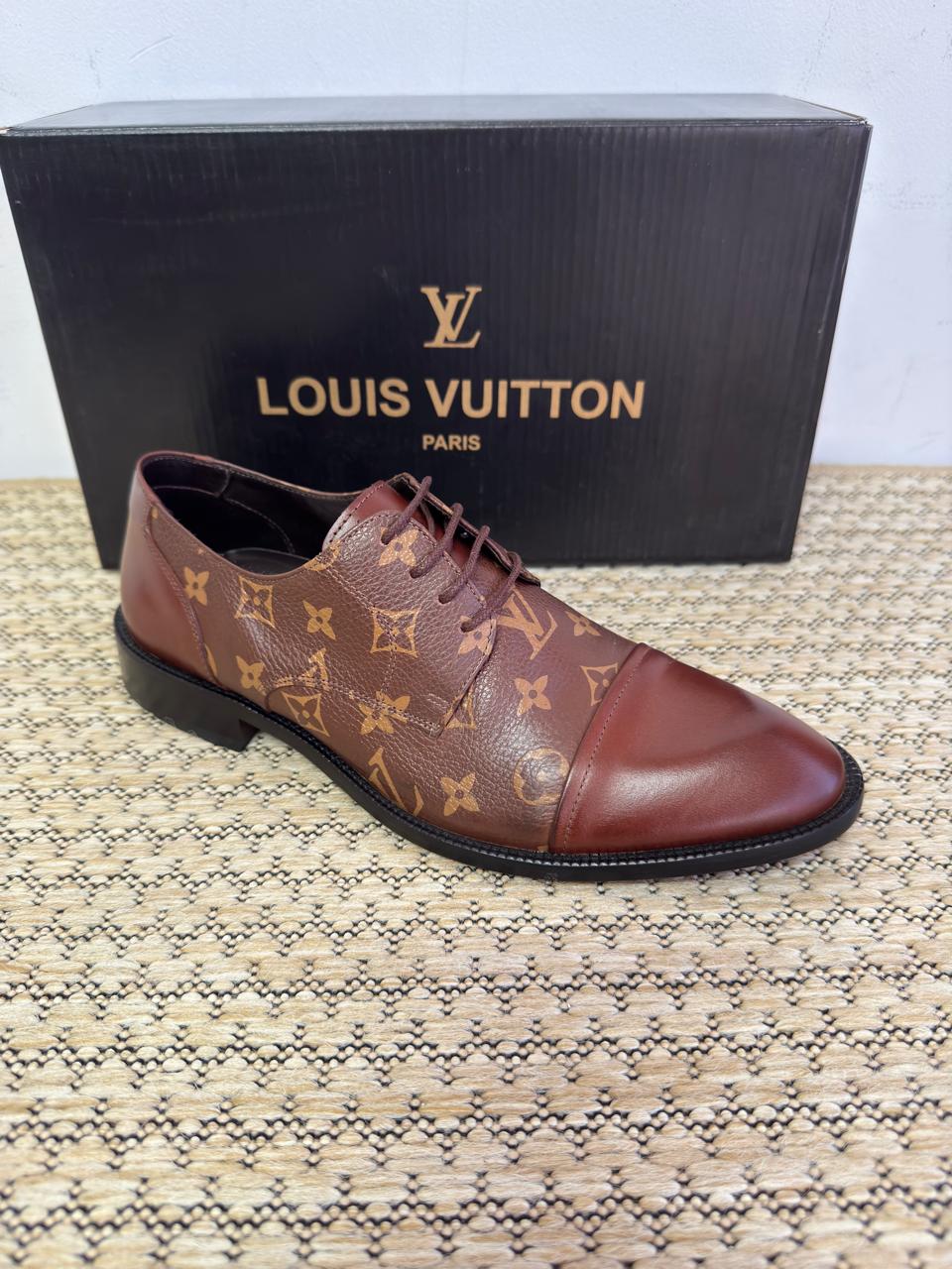 Sapato Derby Minister Louis Vuitton Café