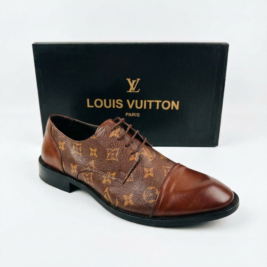 Sapato Derby Minister Louis Vuitton Café