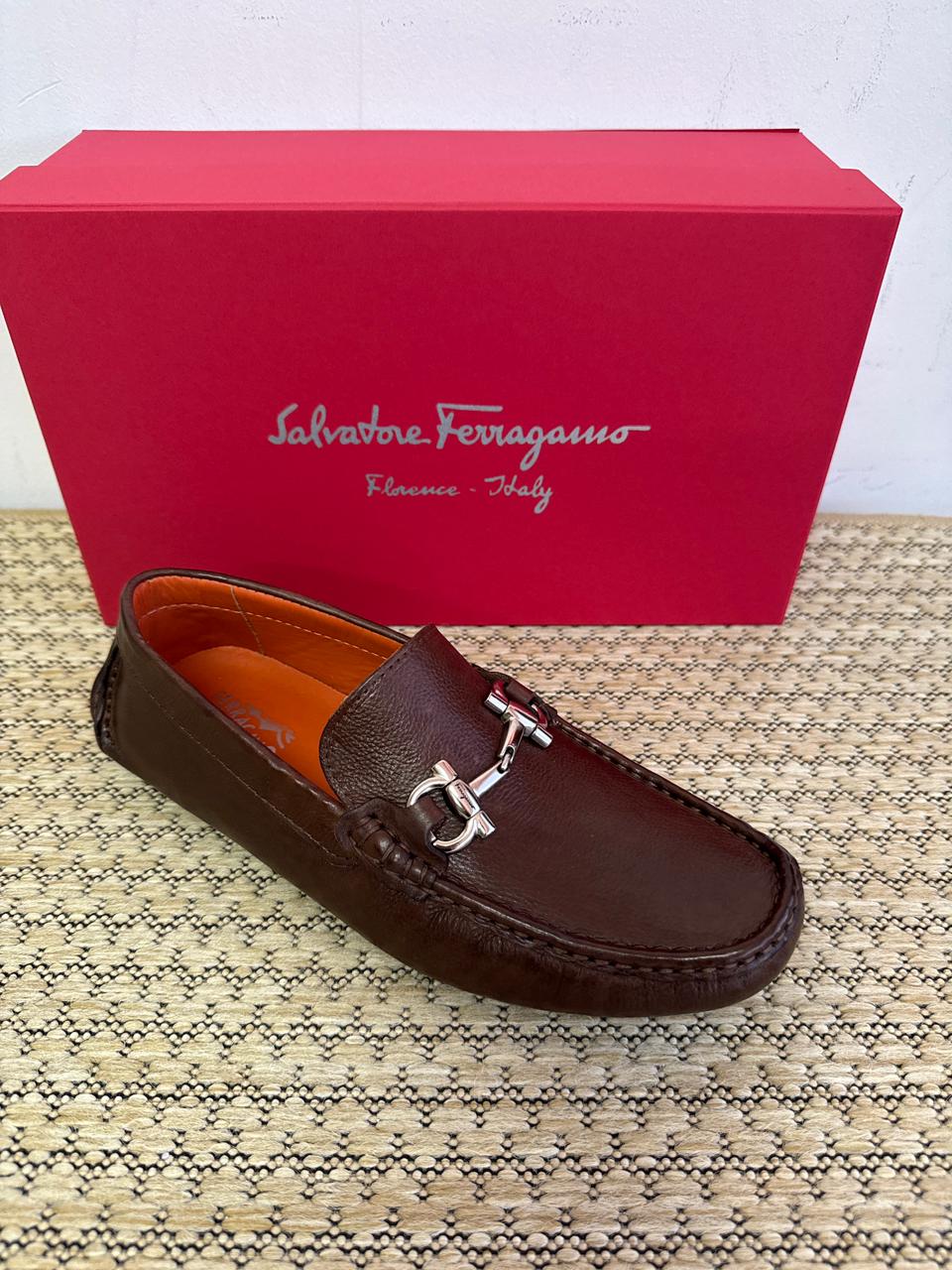 Mocassim Driver SF Italy Mouro