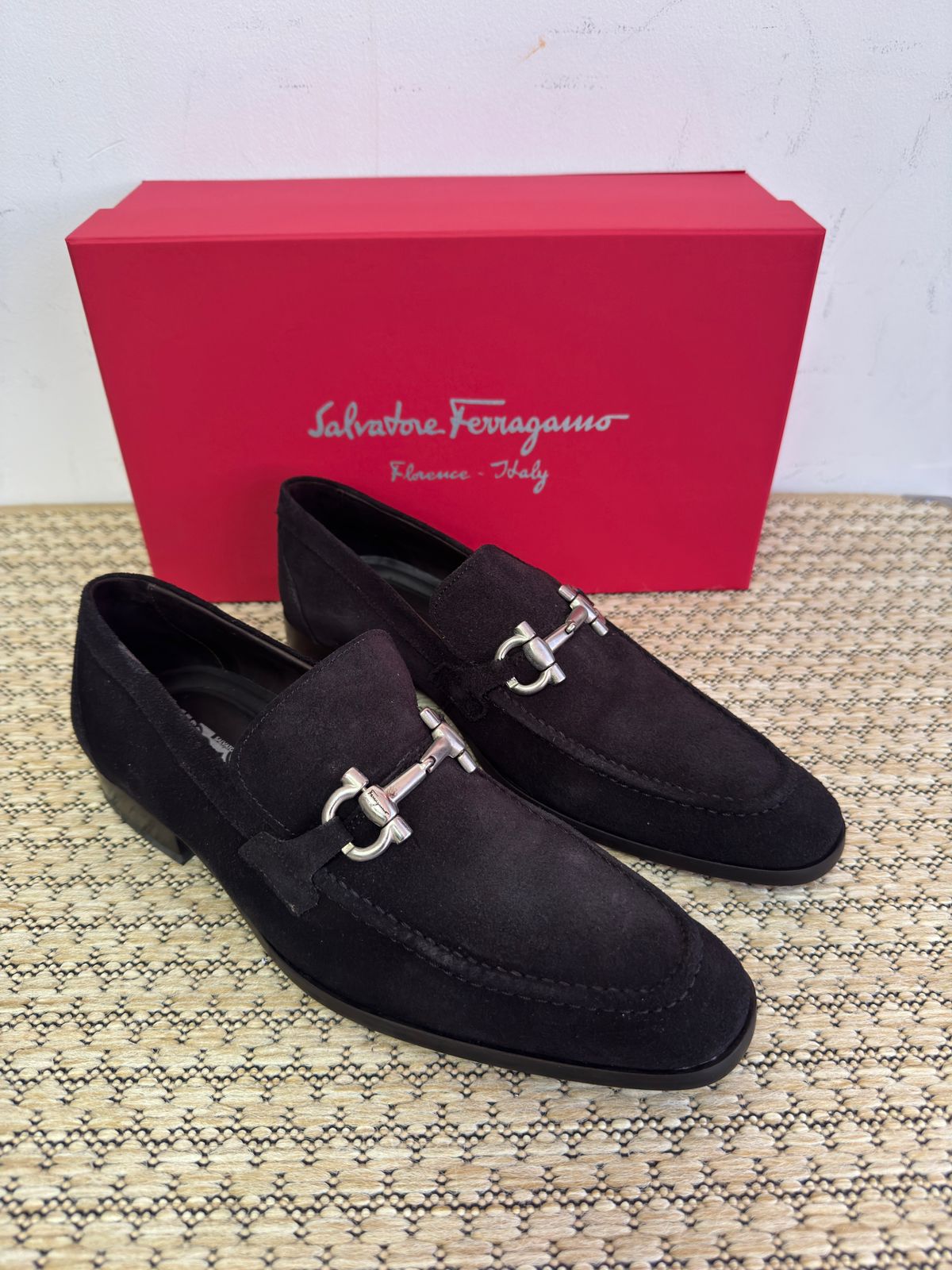 Sapato Social SF Italy Camurça Preto