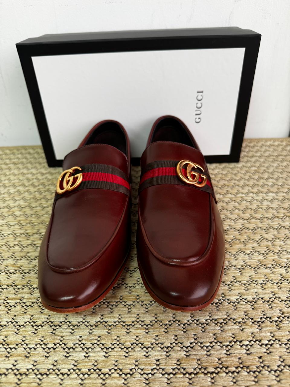 Sapato Loafer Social Gucci Italy "GG"