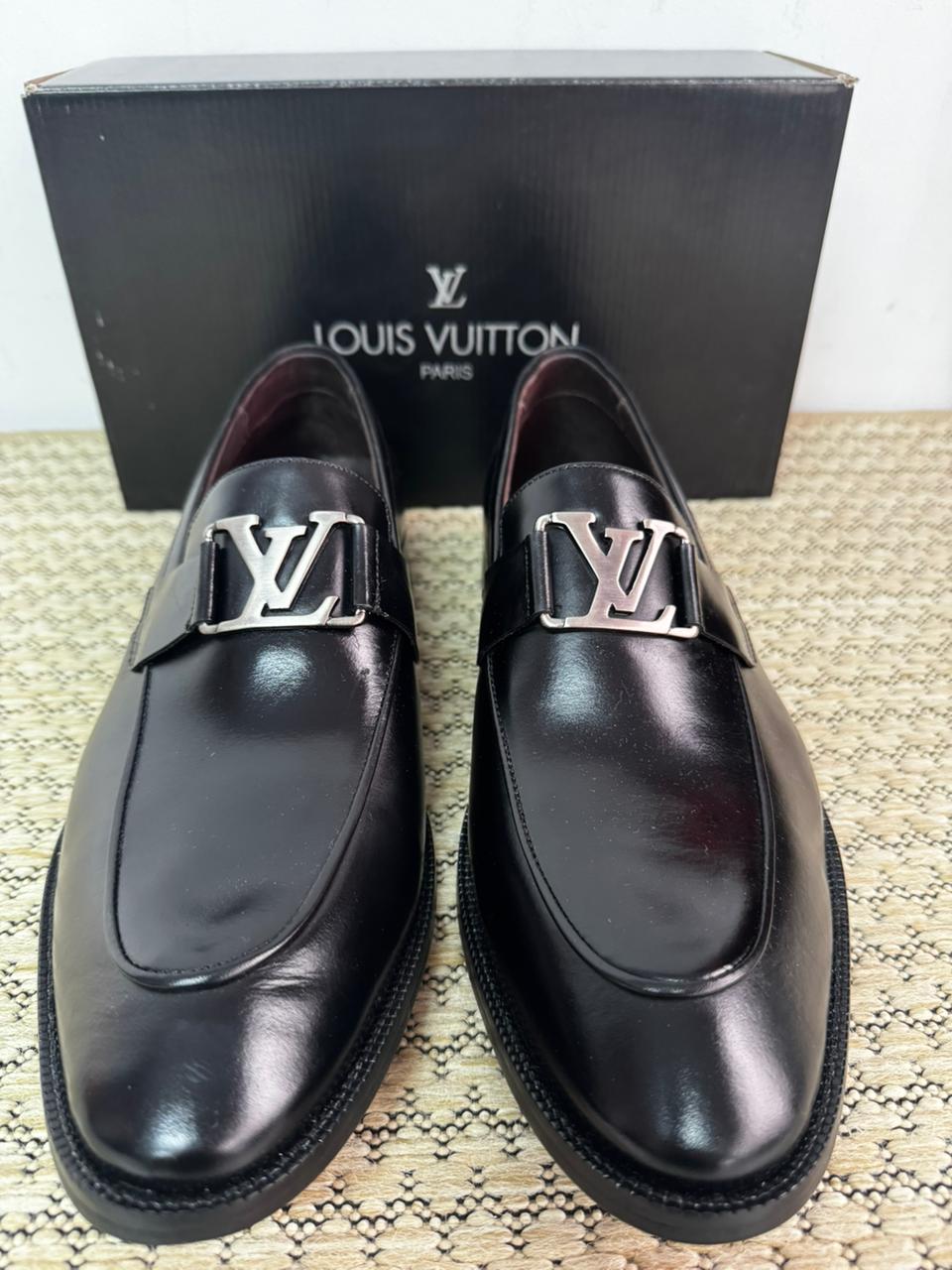 Sapato Loafer Social Louis Vuitton Preto