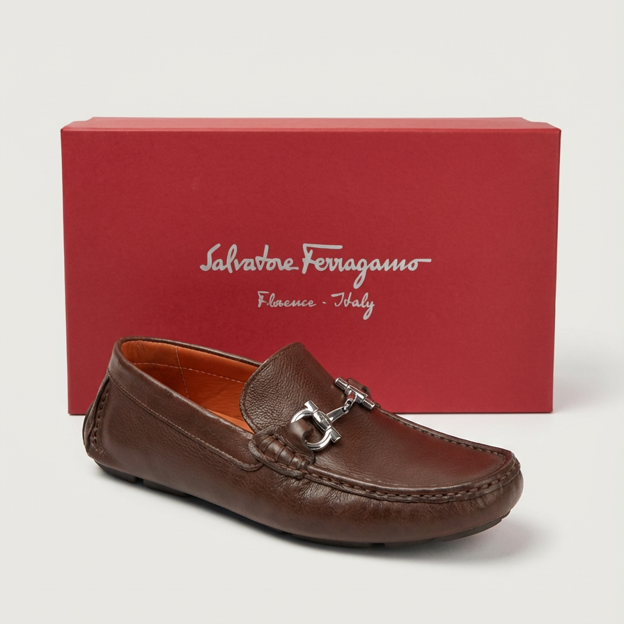 Mocassim Driver SF Italy Mouro